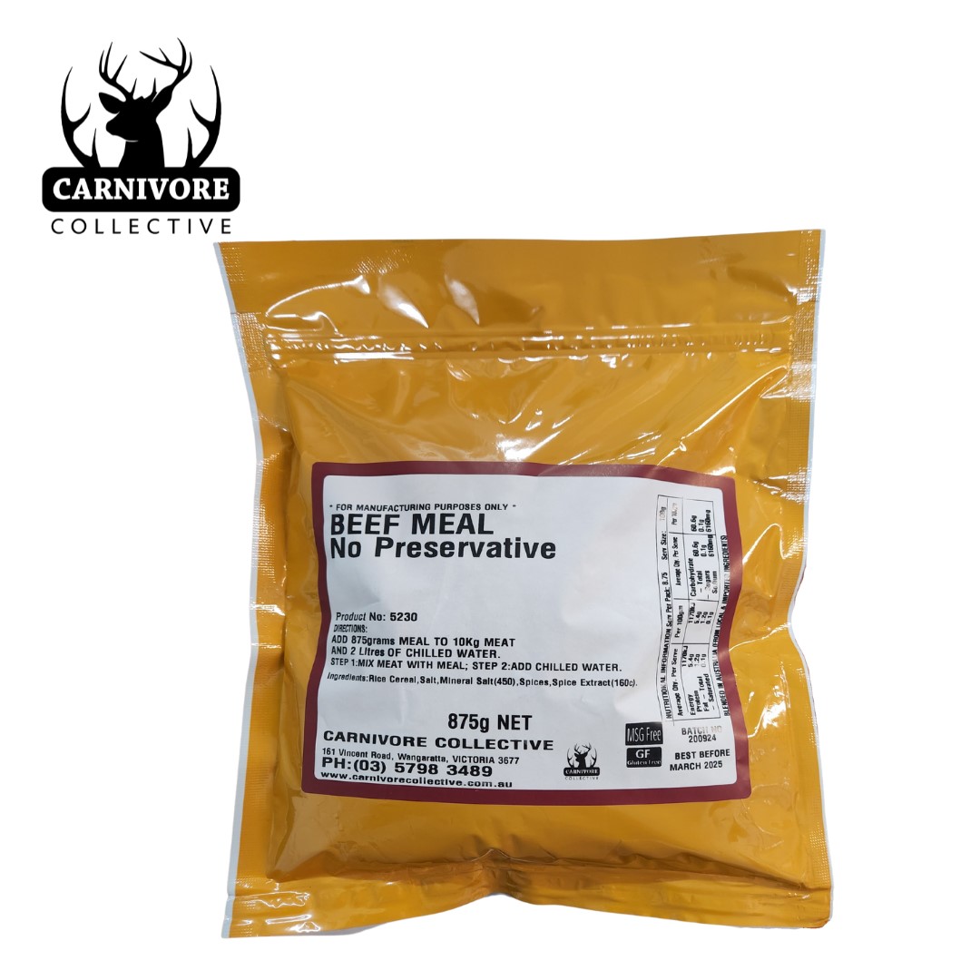 Carnivore Collective 875gms Beef Sausage Seasoning - Gluten & Preservative Free